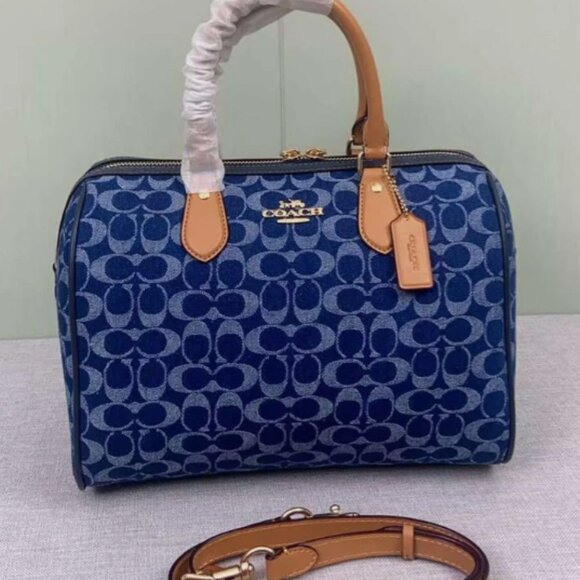 Coach Handbags - Coach CY699 Rowan Large Satchel Bag In Signature Canvas